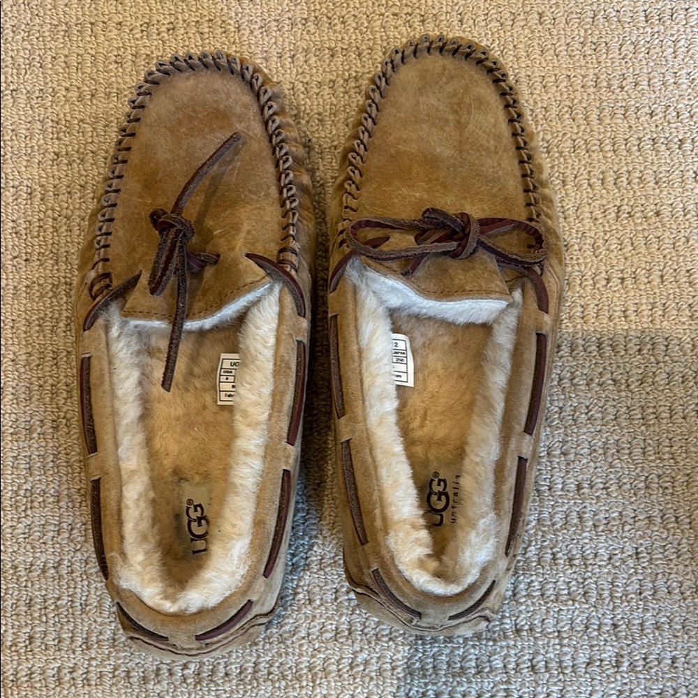 UGG Tan Loafers Slip-Ons Slippers